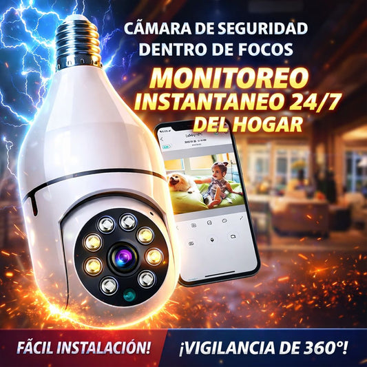 Cámara Lámpara de Vigilancia Vigiecam™ [PROMO 2X1]
